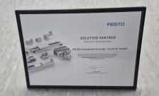 Festo Solution Partner - Zertifikat