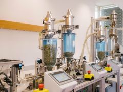 Bulk solids learning system